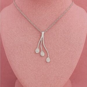 Stamped 925 Sterling Silver Women
Chain Pendant Necklace